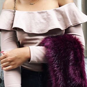 Off the shoulder top